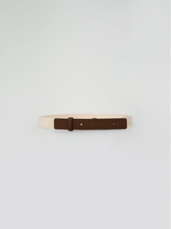 canvas belt (ecru)