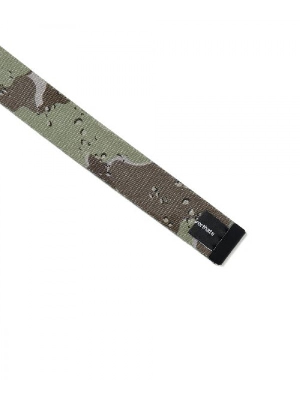 Camo Woven Belt Brown