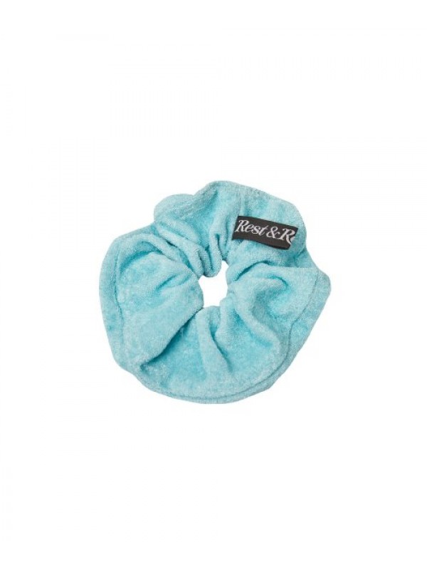 RR LOGO TERRY SCRUNCHIE SKYBLUE