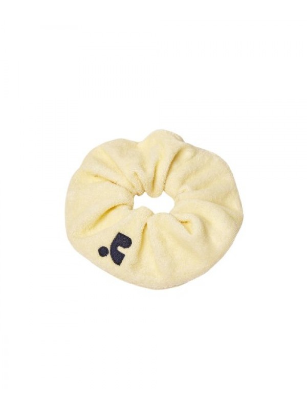 RR LOGO TERRY SCRUNCHIE LIGHT YELLOW