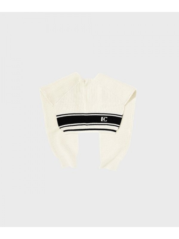 LC BOLERO NECK WARMER - IVORY