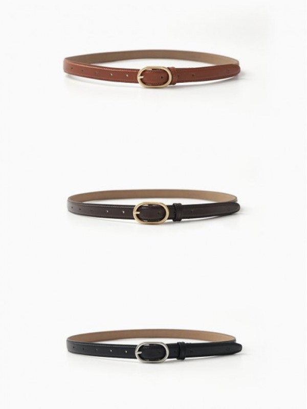 Emily leather belt / EMILY LEATHER BELT_3colors