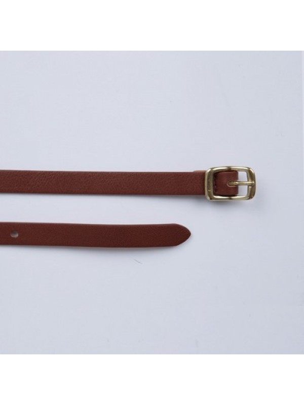 Basic Slim Belt_Brown