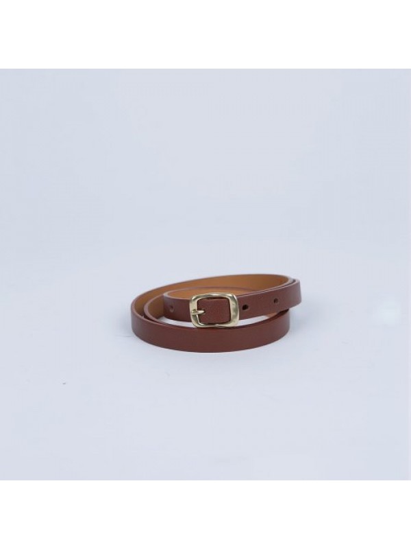 Basic Slim Belt_Brown