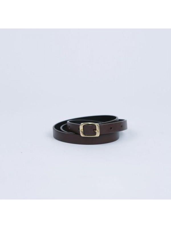 Basic Slim Belt_Choco