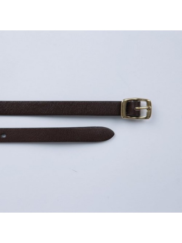 Basic Slim Belt_Choco