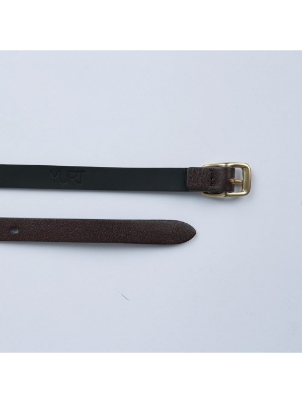 Basic Slim Belt_Choco