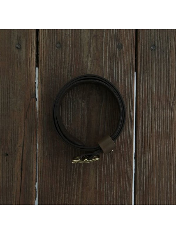 Square Basic Belt_Choco