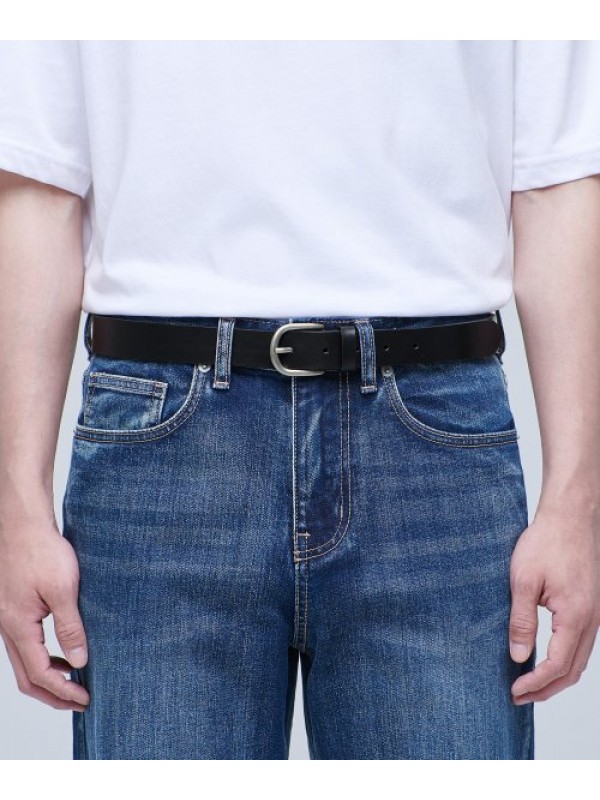 BASIC ITALIAN LEATHER BELT