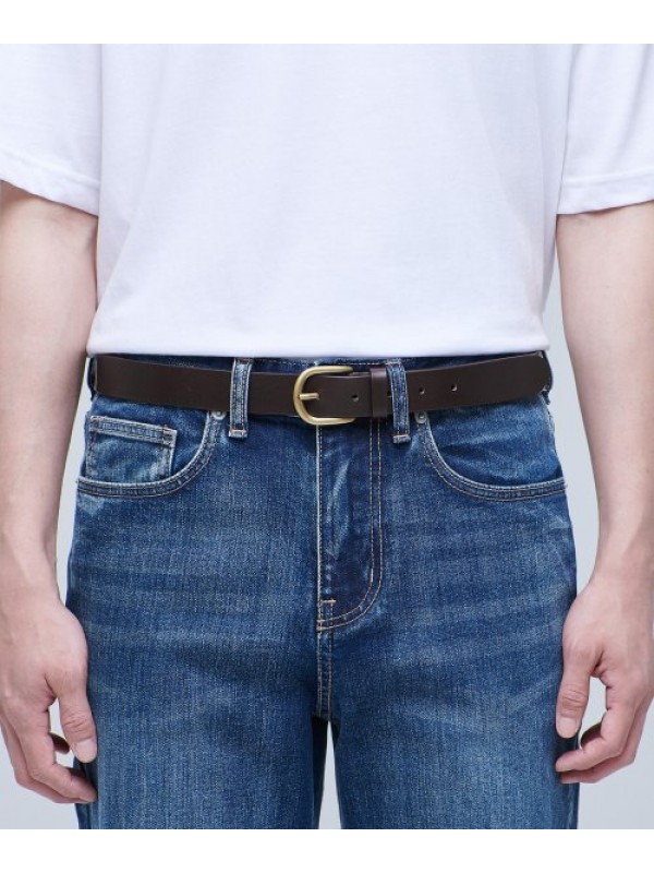 BASIC ITALIAN LEATHER BELT