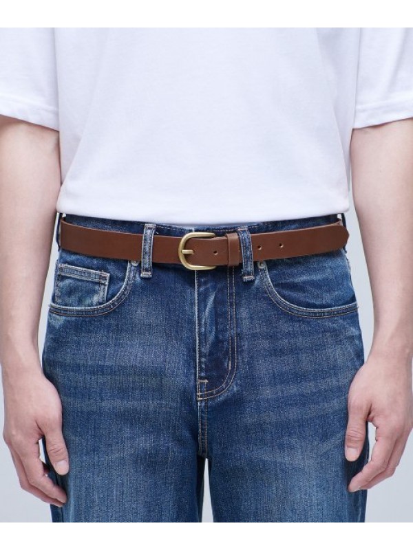 BASIC ITALIAN LEATHER BELT