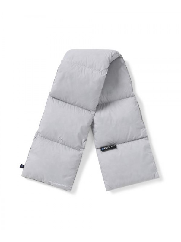 PERTEX® Down Scarf Light Gray