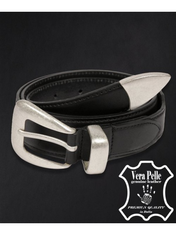 Premium Simple Western Hard Leather Belt