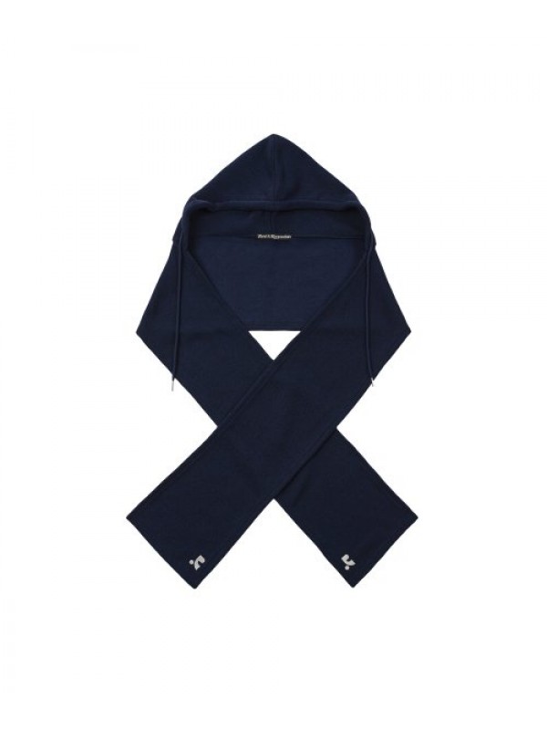 RR HOOD SCARF - NAVY