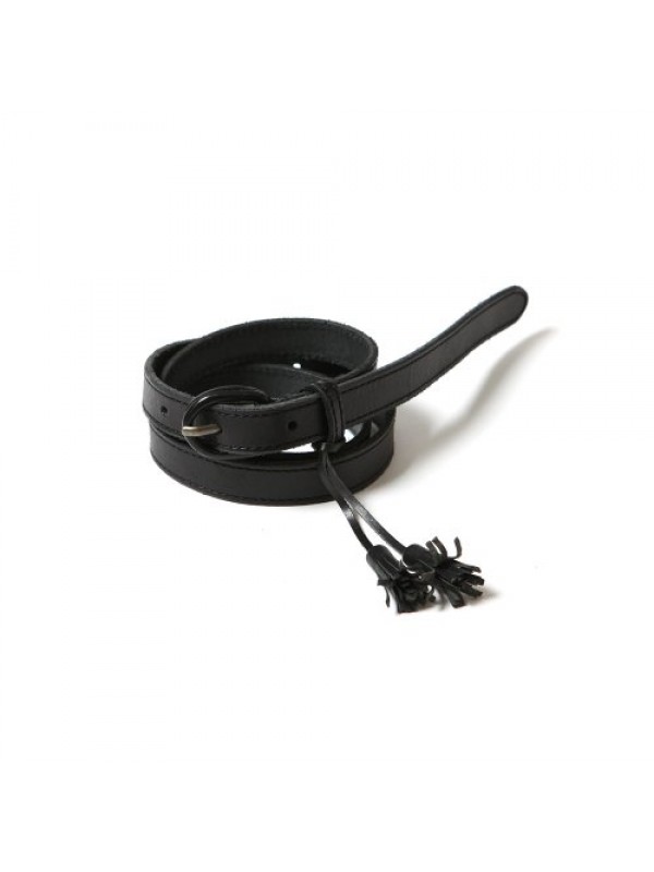 ac1304 tassel belt - black