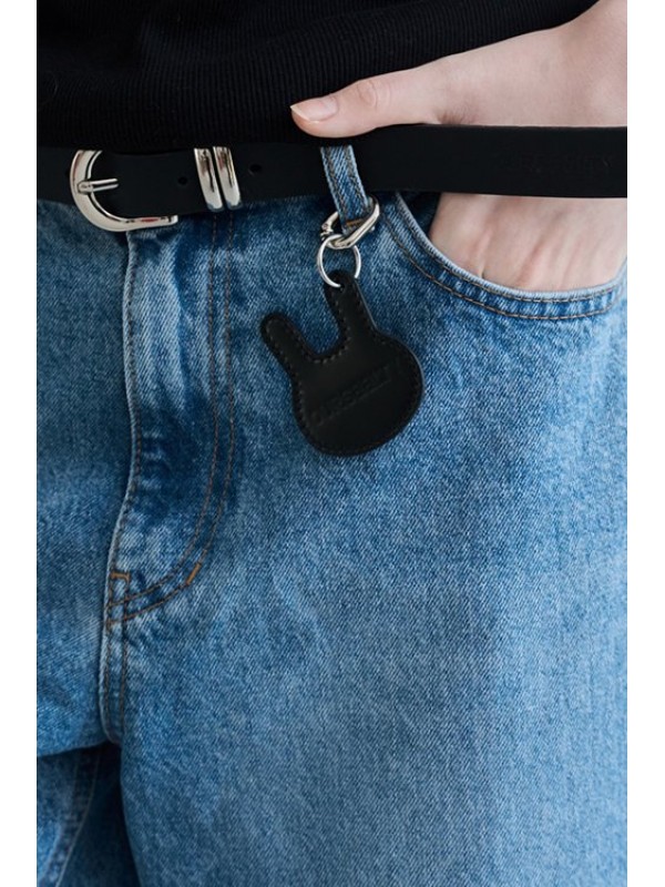 Rabbit Keyring / Black