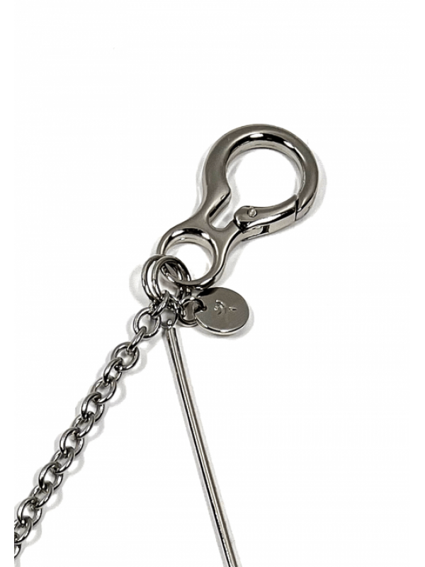 NX 2 way keychain silver