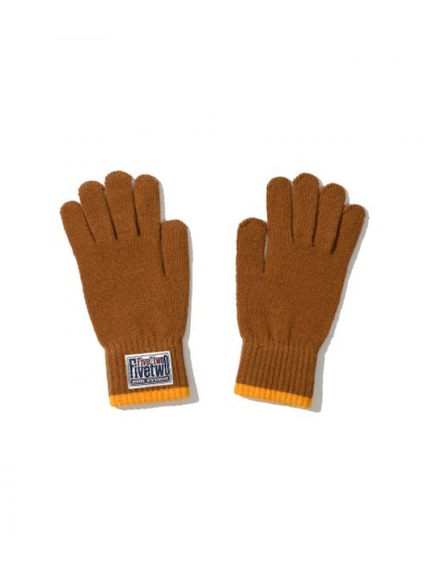 COLORED GLOVES [BROWN]