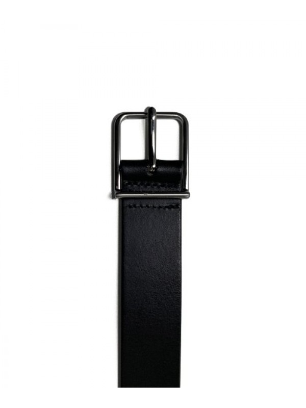 Simple Square Hard Leather Belt