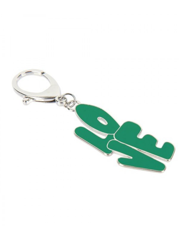 LOVE KEYRING (GREEN)