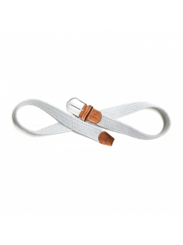 M17403 M. woven belt white