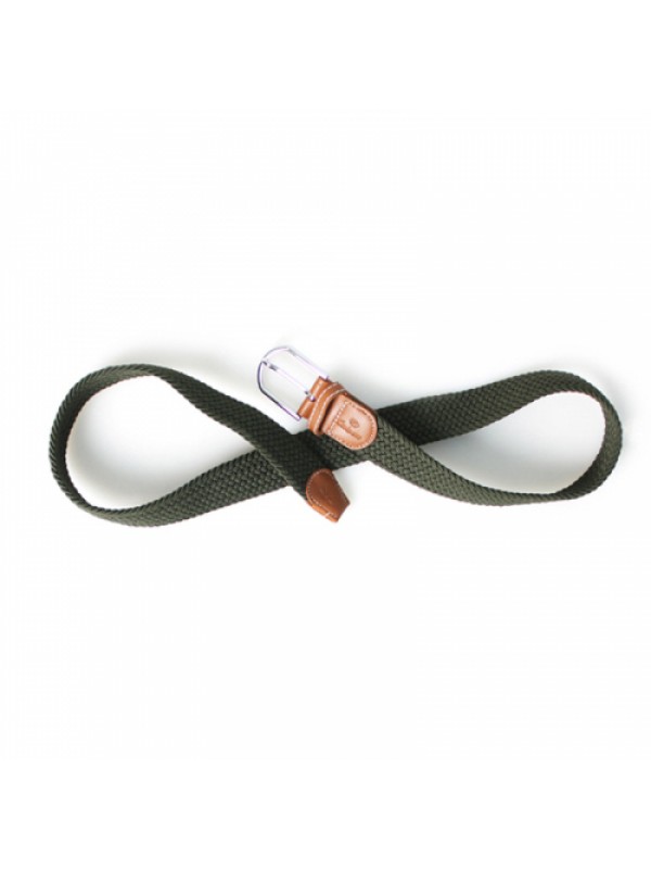 M17402 M. Woven Belt Green