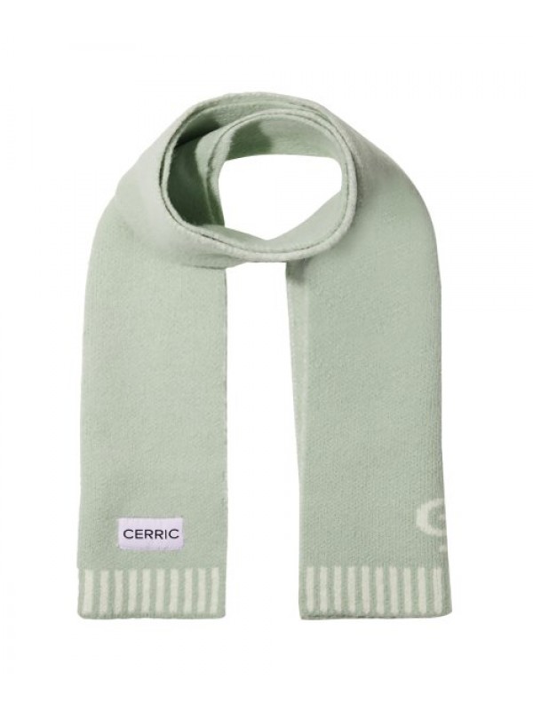 LOGO KNITTING MUFFLER / MINT