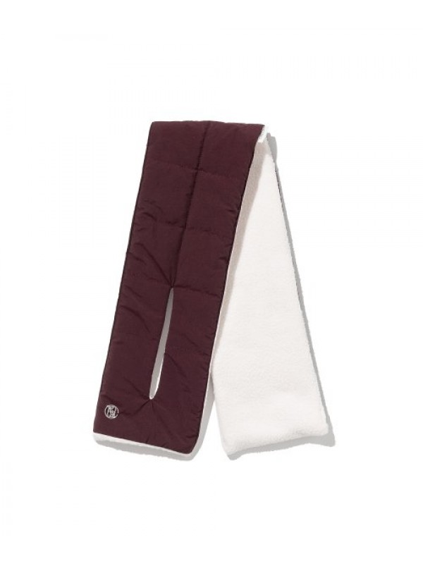 Classic Symbol Quilting Padding Muffler [BURGUNDY]